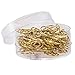 Kurt Adler Ornament Hook, 1.25-Inch, Gold, Set of 50 for Christmas