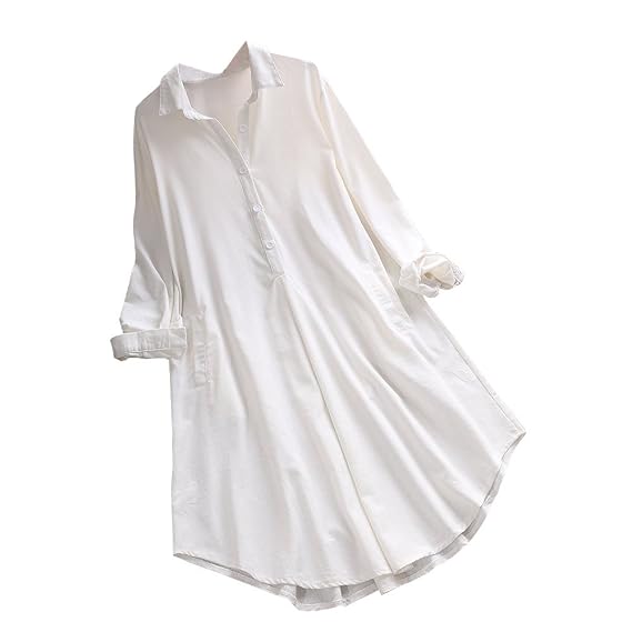 Long Sleeve Tops Shirt Blouse Dress 