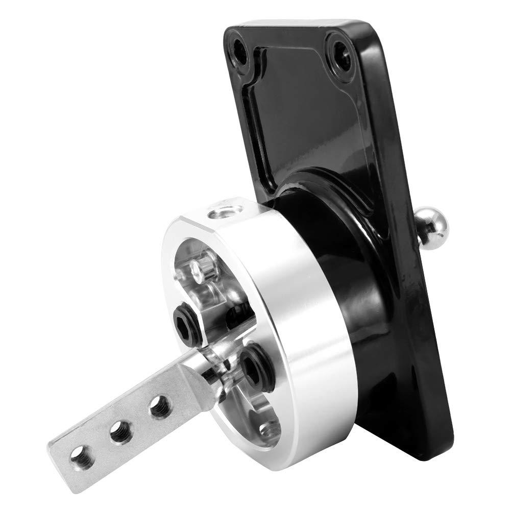 Haofy Sportowa Dźwignia Zmiany Biegów o Krótkim Skoku, Dźwignia Zmiany Biegów ze Stopu Aluminium CNC do Mustanga T5, Ergonomiczna Konstrukcja, Luksusowy Wygląd, Idealna do Wyścigów i Codziennej