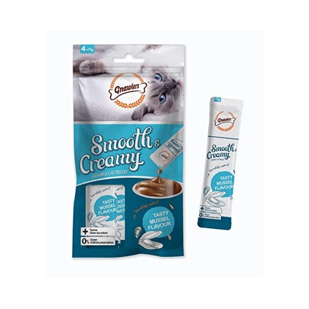 Gnawlers Pet Cat Smooth & Creamy Treat 4x15g in 1 (Pack of 3) (B0BTPPT896) Amazon Price History, Amazon Price Tracker