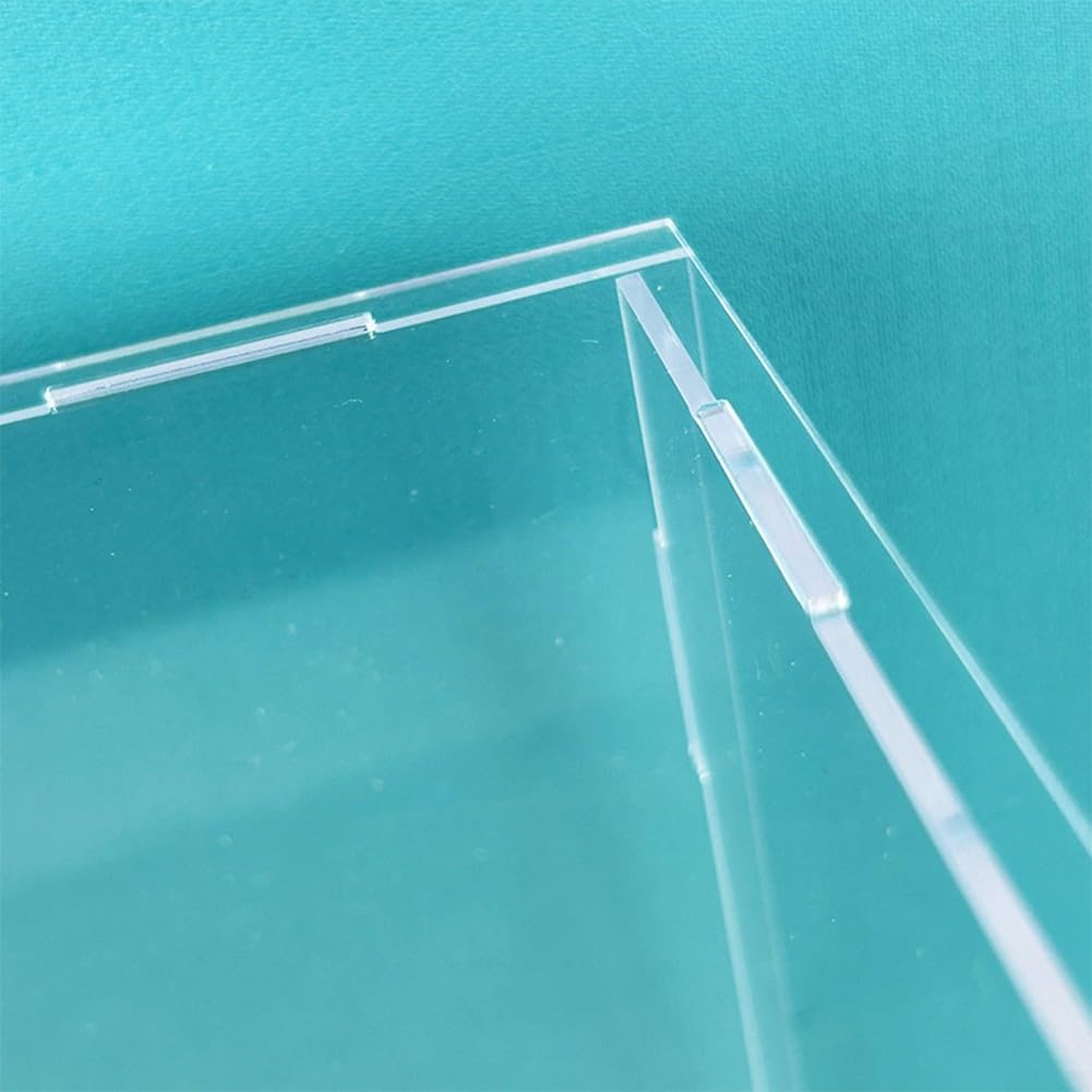 Vitrina de rugby de fútbol, caja de almacenamiento transparente de acrílico, organizador de almacenamiento extraíble a prueba de polvo para pelota de tamaño estándar, color negro y verde