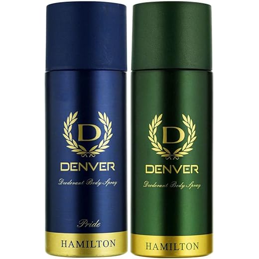 DENVER Hamilton Pride Deo Combo Pack - Long Lasting 165ML