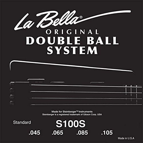 La Bella Bass S100S Double Ball 045/105, Mehrfarbig