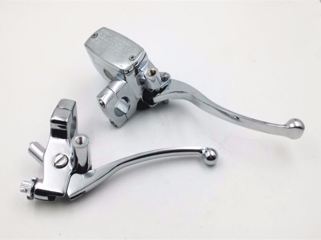 Universal Kupplungshebel Links Mit Spiegelhalter - Passend Für 22 Mm