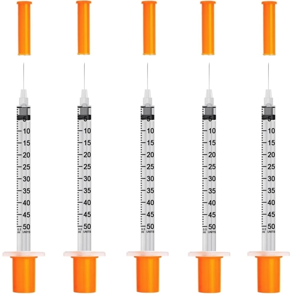 1cc 1ml 29Gauge 1/2inch/13mm Disposable Dispensing Lab Supplies Individually Sealed Packaging, 50 Pack — Amazon image 7