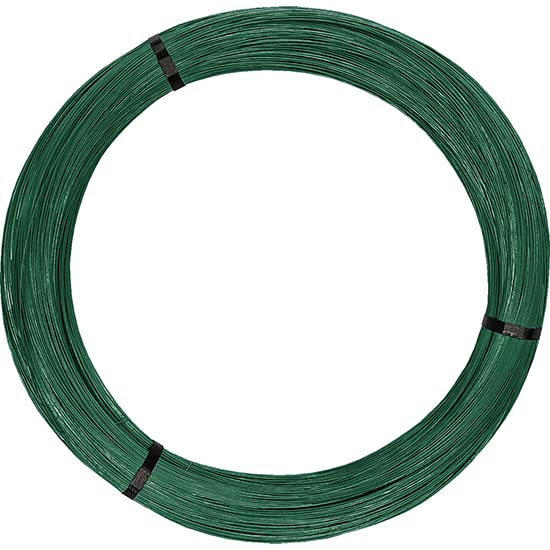 Alambre plastificado