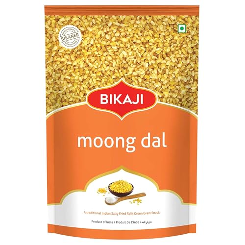 Moong Dal 1000g and Punjabi Tadka 200g Combo of 1200g (42.33Oz) – Authentic Indian Snacks Family Pack | Crunchy Namkeen, Party Mix, Bar Snacks & Tea-Time Treats