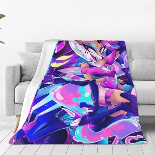 ヘルヴァ・ボス 毛布 ブランケット 大判 フリーサイズ 暖かい 軽量 ふわふわ 一人用 ソファ ベッド オフィス 膝掛け 洗える 秋冬60"x50"