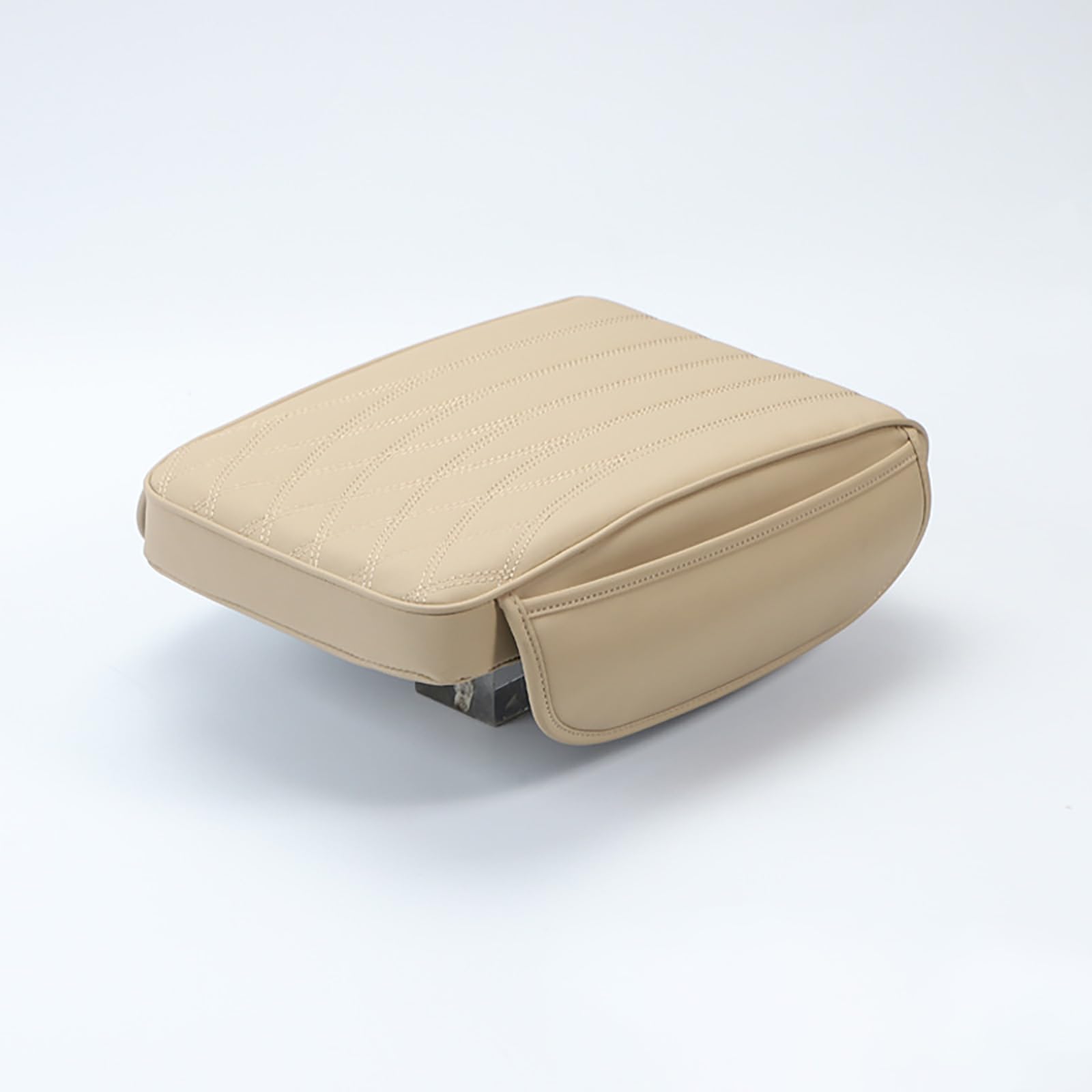 Car Armrest Cover for Audi A1 (8X) Hatchback 3dr 2010 2011 2012 2013 2014-2018,Vehicle Memory Foam Armrest Box Cushion,Auto Center Middle Console Cover Pad with Storage Pocket