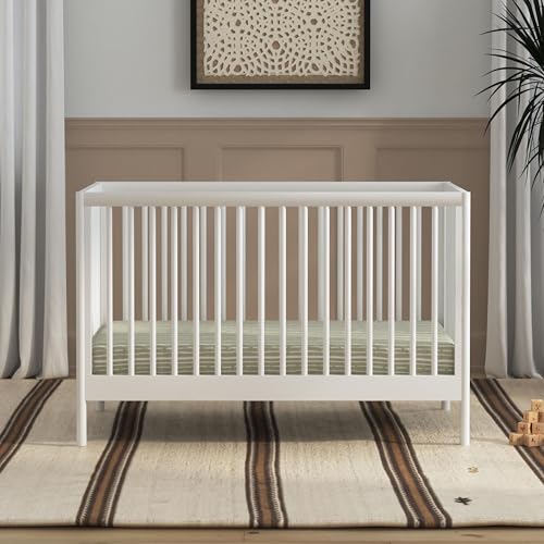 Davinci Birdie 3-in-1 Convertible Crib, GREENGUARD Certified, White - image 2