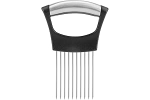 Stainless steel Onion Cutting Holder and Slicer Kitchen Tool