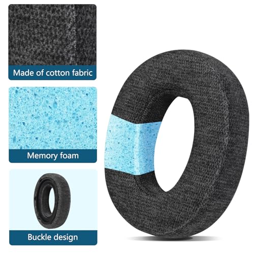 Coussinets pour casque MTW3 en éponge et tissu doux