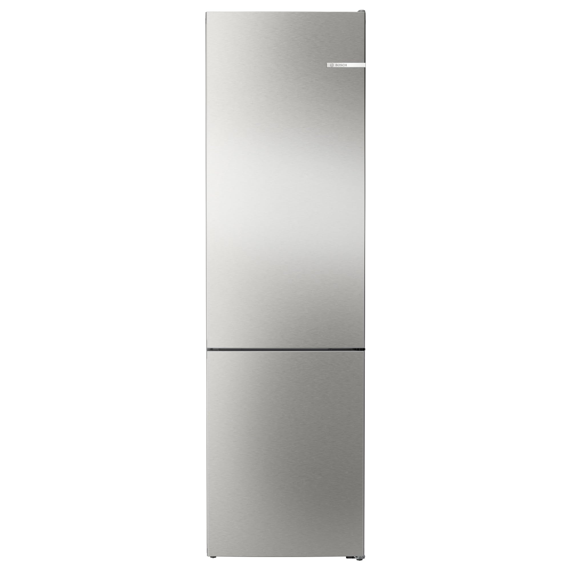 Bosch - Frigorífico Combinado, Libre Instalación, Serie 4, 60 cm de ancho, Total NoFrost, acero antihuellas, KGN39VIEB