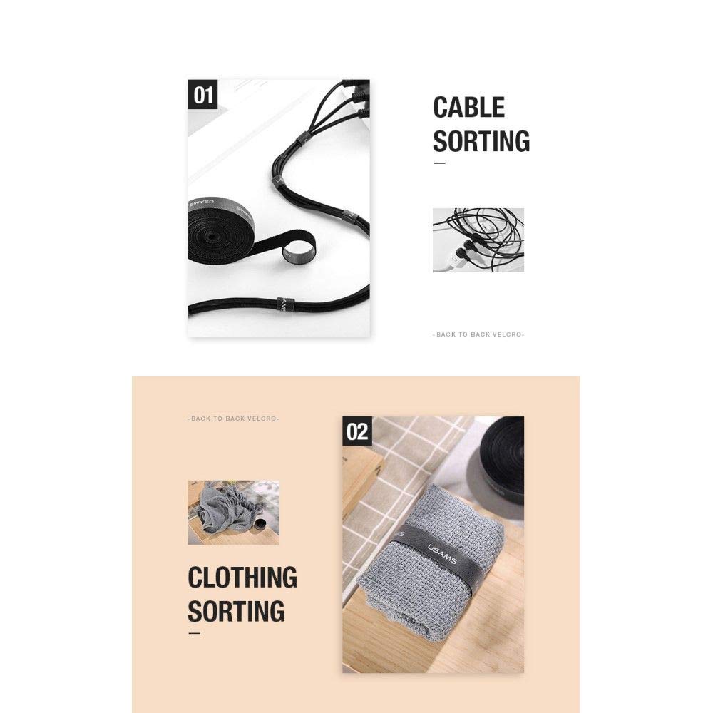 Amazon.co.jp: DFV mobile - Magic Sticker Fastener Tape Nylon Cable