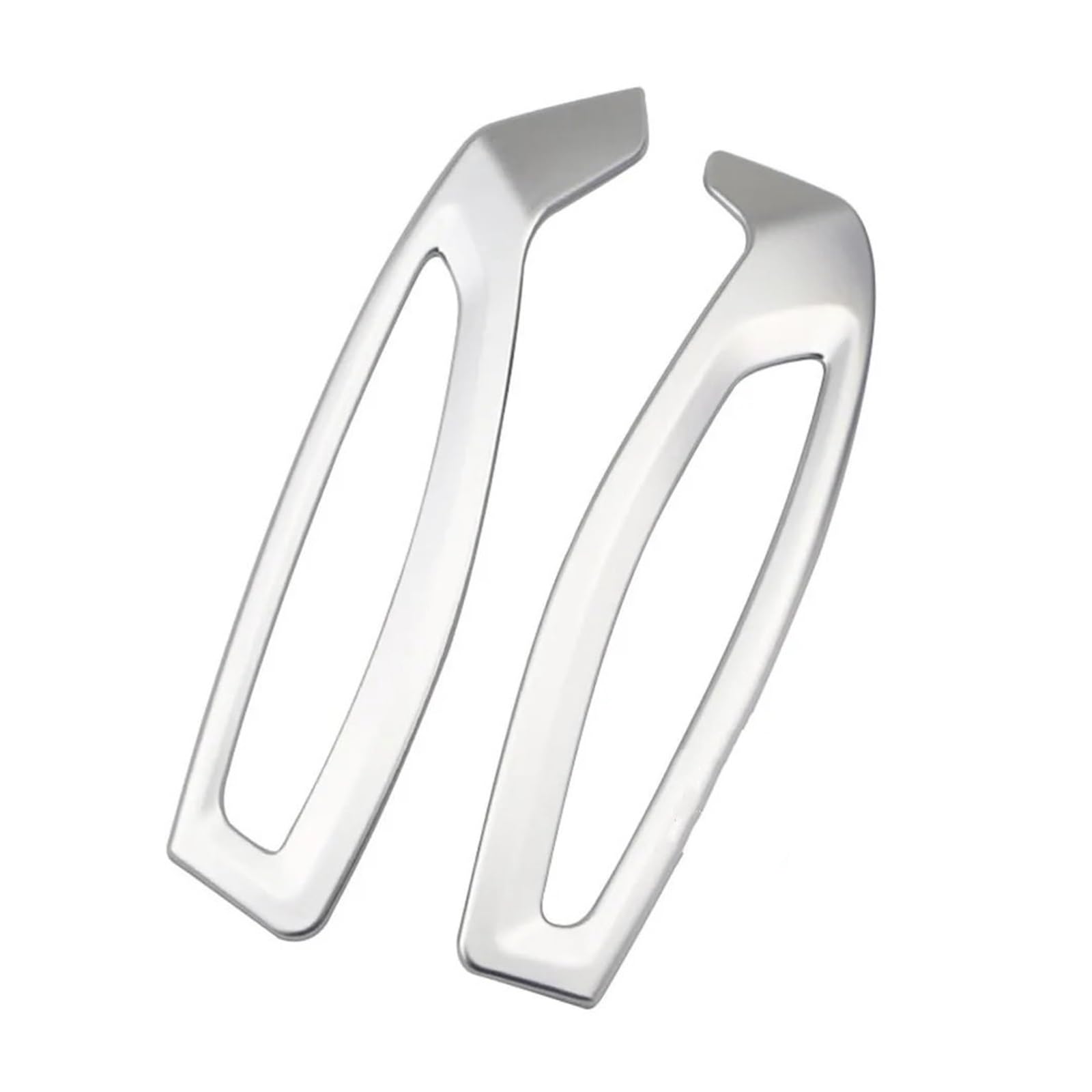 Interior Trim for Toyota for C-HR for CHR 2016-2022 RHD ABS Car Air Conditioning A/C Vent Outlet Cover Trim Decoration Sticker Cover Trim Sticker(Silver)