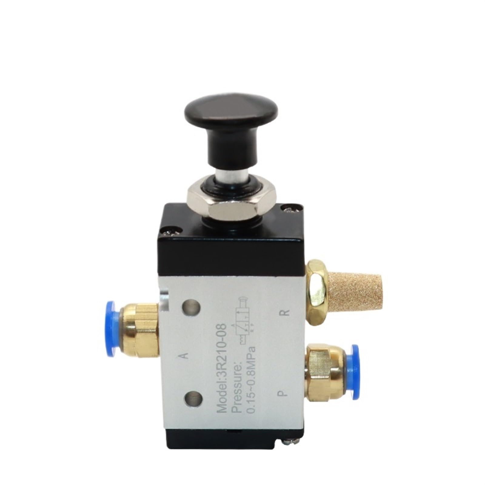 Vanne manuelle 4R310-10 push pull pneumatique directionnelle 5 voies G3/8