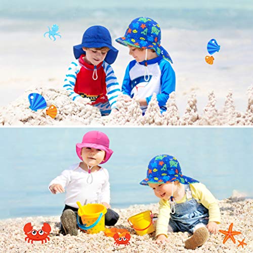 Cappello da Spiaggia Protezione Solare UPF50+