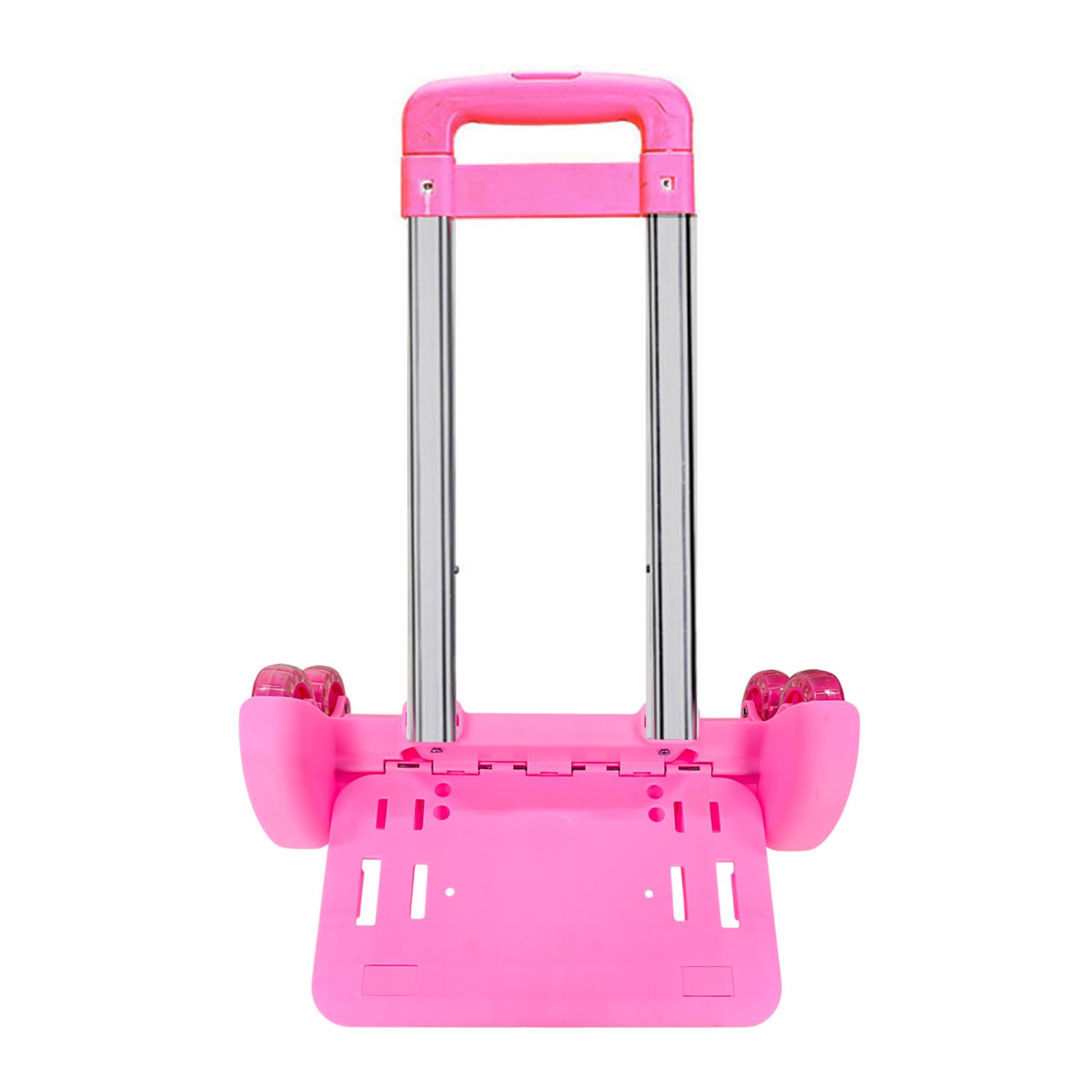 Foldable Trolley Cart Students Luggage Travel Hand Cart Backpack Trolley 6 Rolling Luggage Carts for School Bags