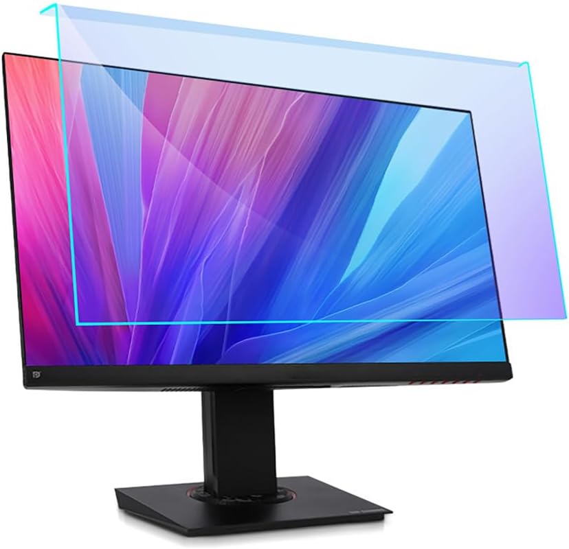 Anti Blue Light Screen Protector Film for Diagonal 22-32 inch HDTVs Computer Monitor LED Screen Computer Screen Protector Film with High Clarity,22in 16:10