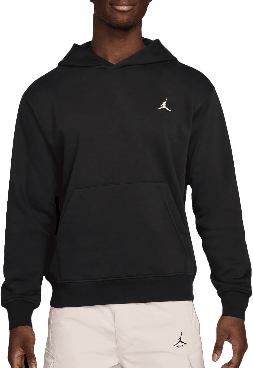 希少】ブラックアイパッチ☆センター刺繍ロゴ スウェットパーカー XL