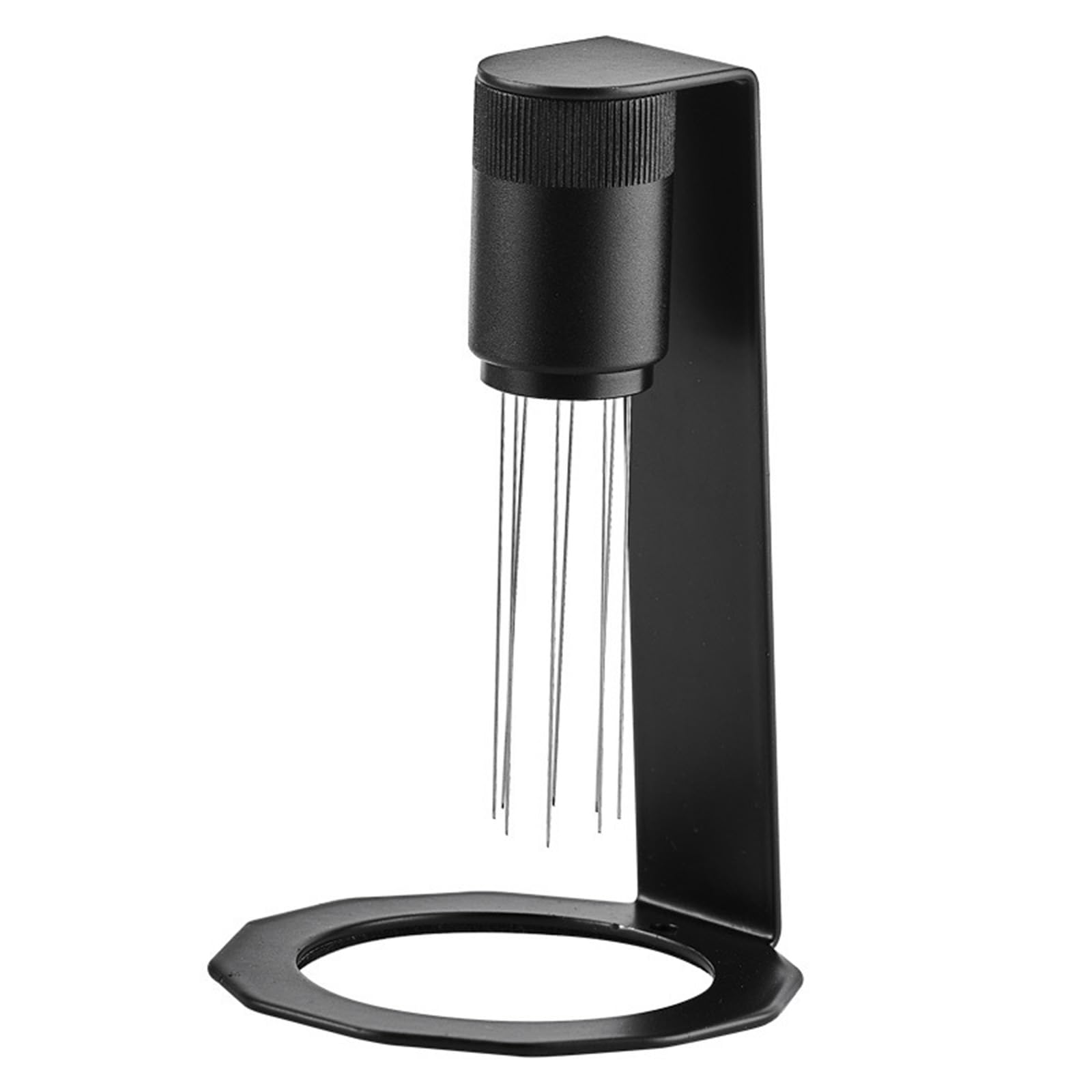 RUINBNC Espresso Stirrer Adjustable Distributor Stirrer Tool with Stand Coffee Tool Espresso Distribution Needle