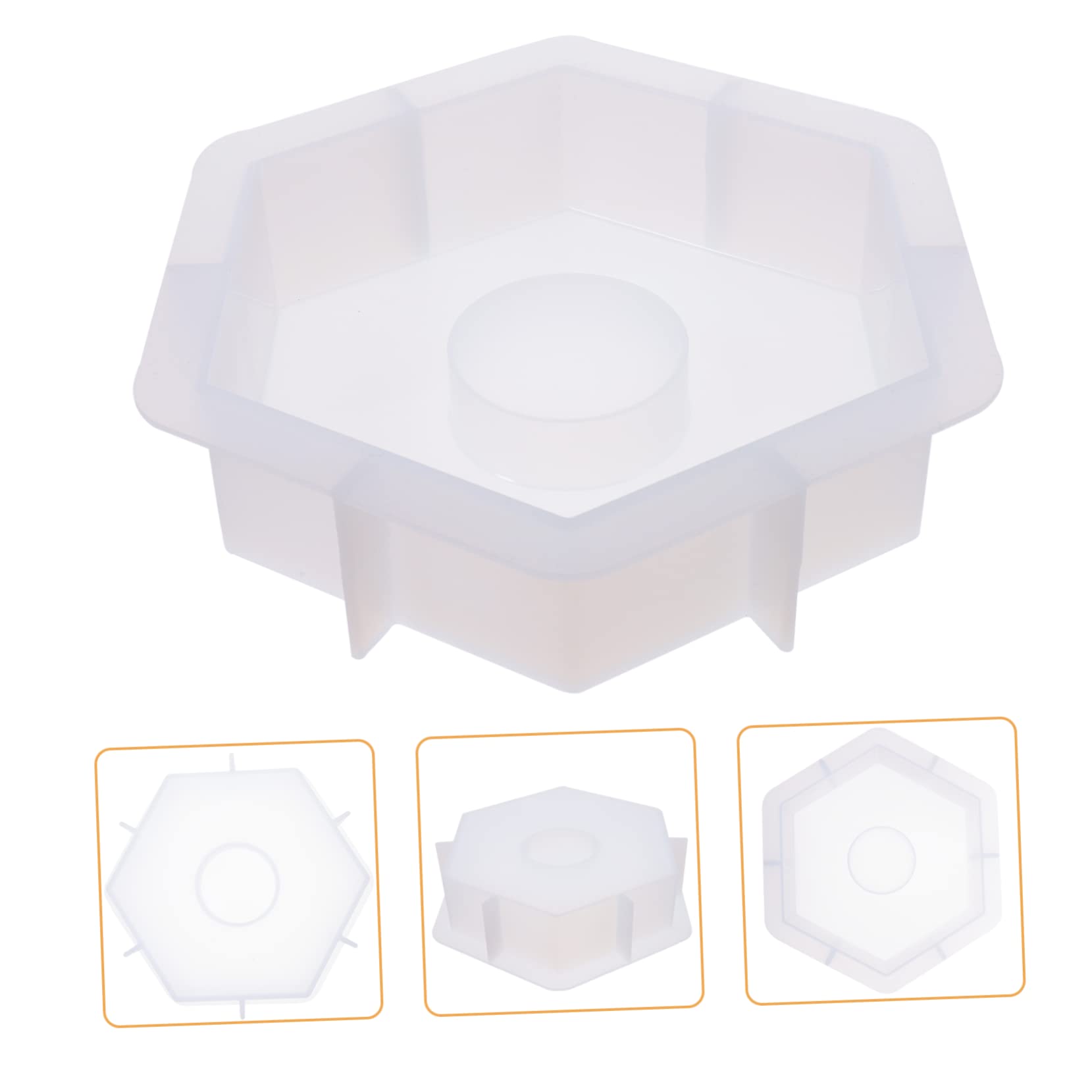 NUOBESTY 3pezzi Stampo Silicone Per Orologi Fai Da Te Facile Da Usare Materiale Flessibile e Durevole Per Creare Piastre Per Orologi e Progetti Creativi Per Appassionati Di