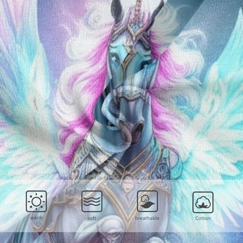 Toddler Girls Underwear 2t Cotton Panties for Girl Durable Kids Briefs Undies Unicorns Glowing Pink Blue3