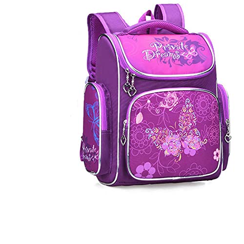 Cartable sac à dos d'école papillon pour filles et garçons