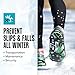 Due North Everyday Pro Traction Aids for Running and Walking on Ice and Snow - Ice Cleat Winter Spikes for Men & Women