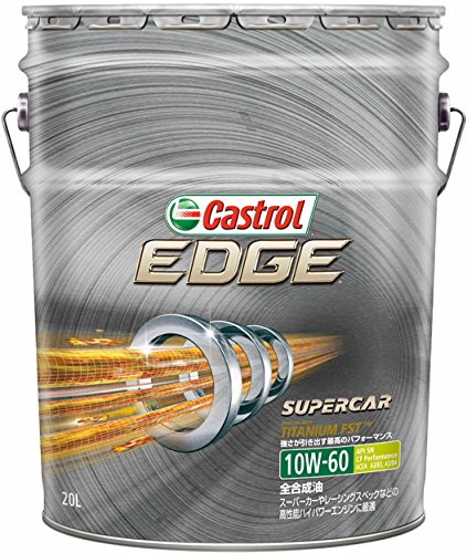 Amazon | Castrol(カストロール) エンジンオイル 10W-60 EDGE API SN
