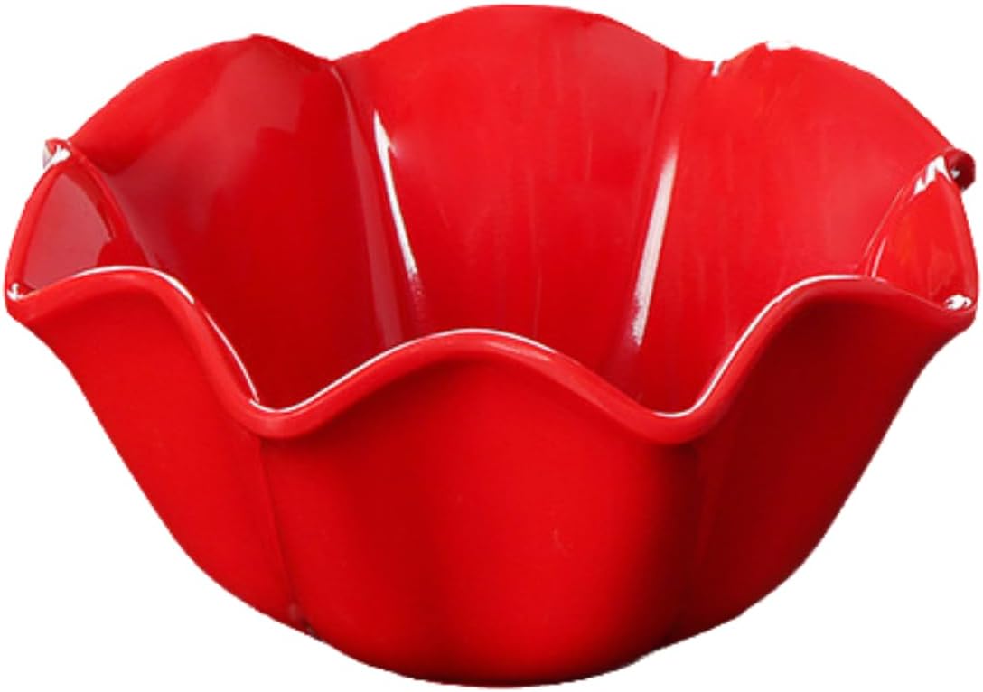 Cutlery bowl with vegetable lace bowl (Red, Small size) Amazon.ca Home