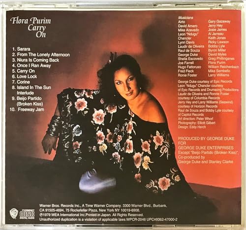 FLORA PURIM - Carry On - CD