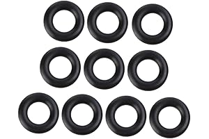 NOLITOY Universal 10pcs Sewing Machine Bobbin Rubber Ring Washers