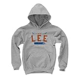500 LEVEL Anders Lee Youth Sweatshirt (Youth Hoodie, Medium, Gray) - Anders Lee Athletic O
