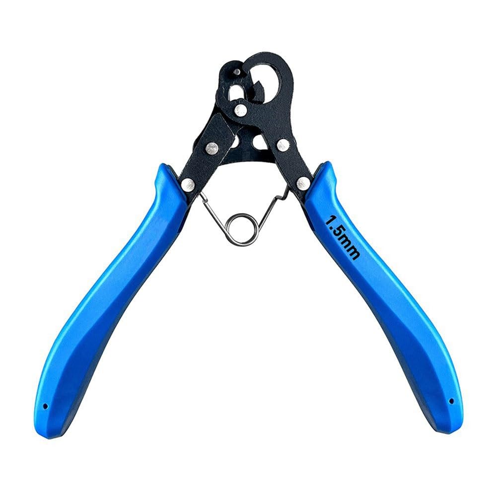 Peowuieu Blue Wire Rolling Plier Set For Wire Winding Bending Repair Jewelry Making Tool Round Nose Pliers 1.5Mm