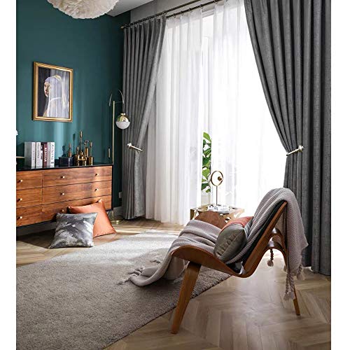 image for Dimbeit Set of 2 Metal Curtain Holdbacks, Decorative Curtain Drapery H