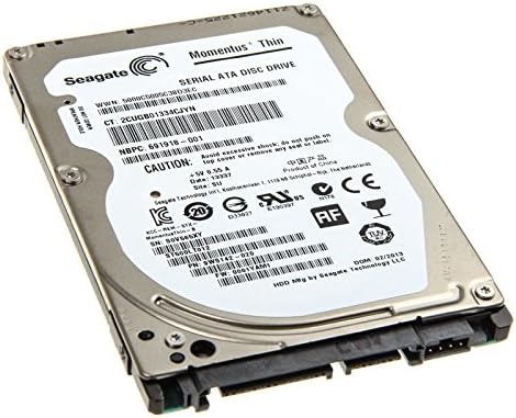 Seagate Momentus Thin 500GB 2.5", 7mm Thin, Laptop Internal SATA HDD, Non Self-Encrypting