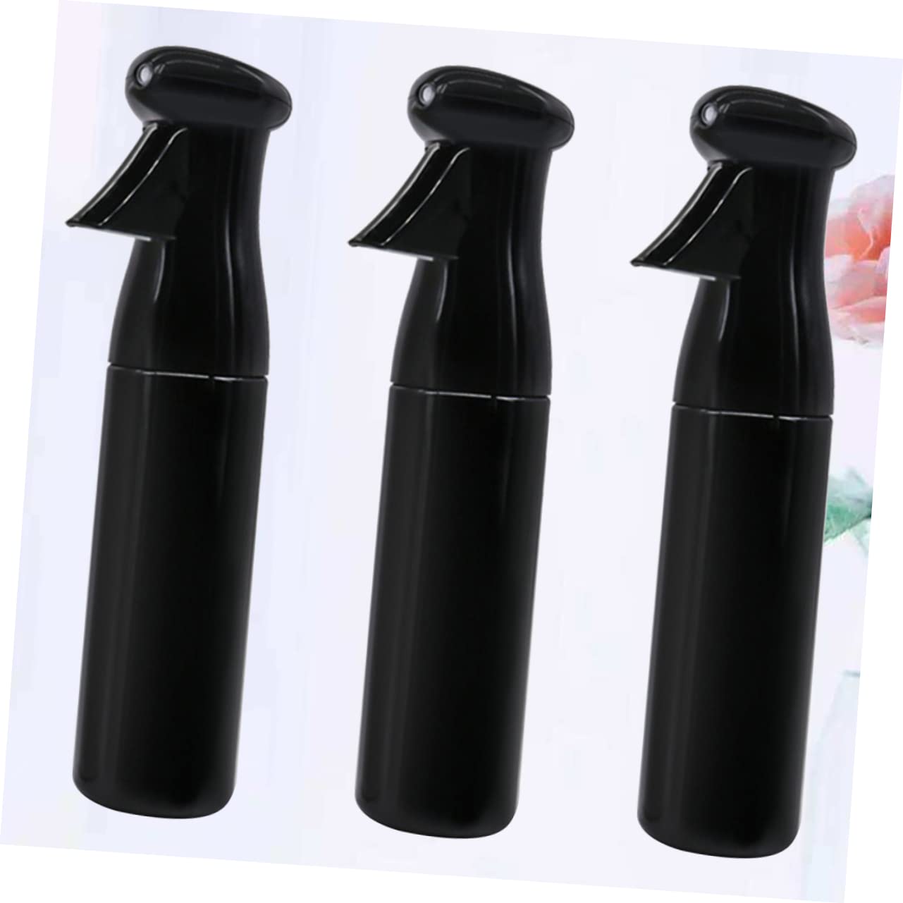 FOMIYES 3 Stück-pack Sprühflaschen aus Abs Kunststoff für Salon und Garten Handbetätigte Sprühflasche mit Großem Fassungsvermögen und Modernem Design in Schwarz