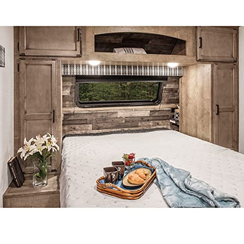 RV LED Ceiling Dome Lights, 3.5 inch, 12V, Soft White-3500K, 250 lumens, Pack of 4