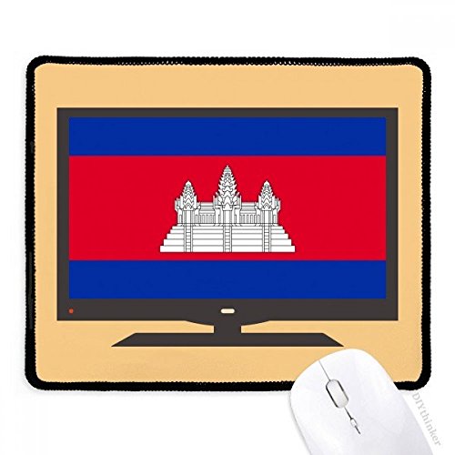 Alfombrilla de ratón de Camboya con base de goma antideslizante para oficina