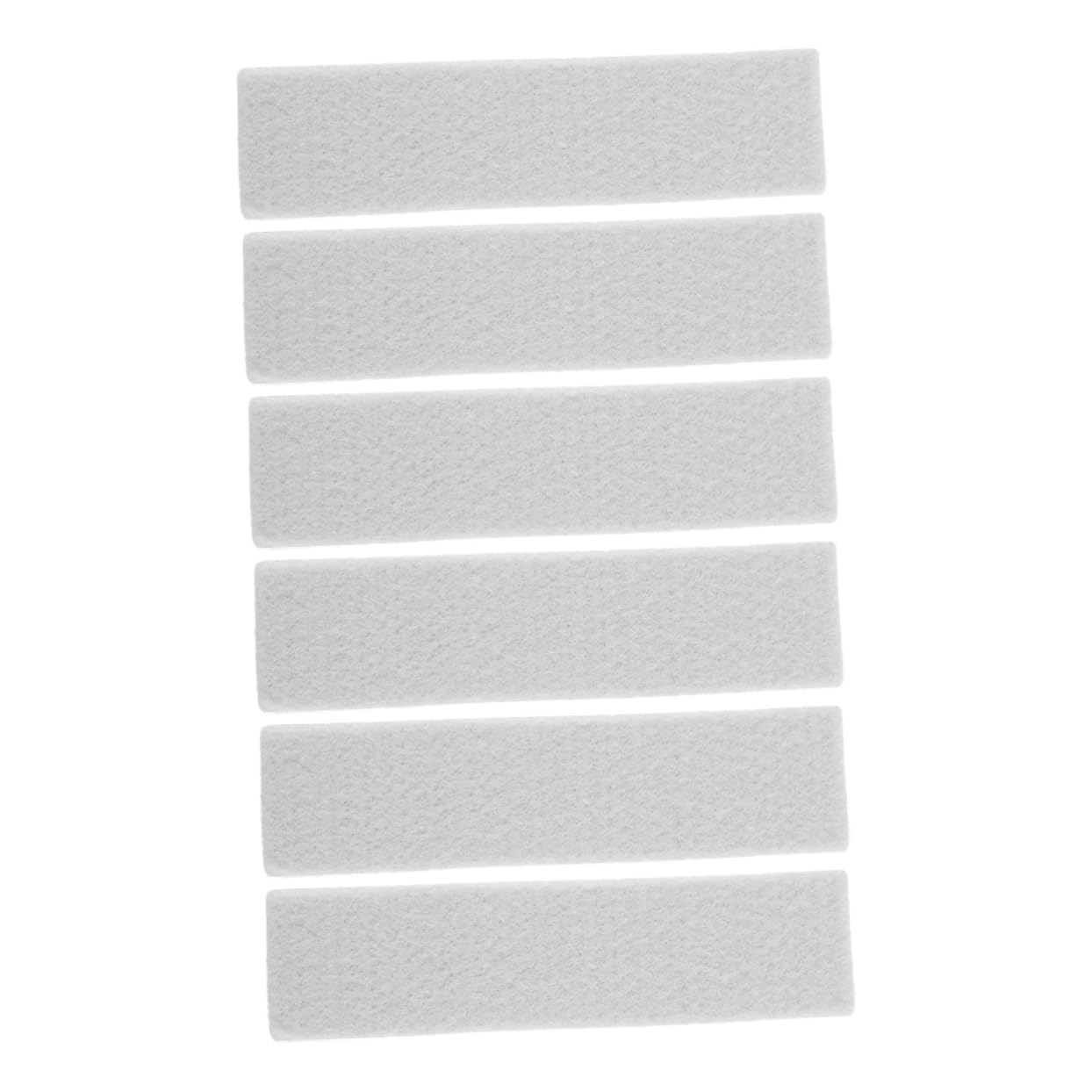 6pièces Plaquettes De Frein Feutre pour Vélo Lot pour Vélo Exercice Installation Rapide Matériau Résistant à Usure Et Antidérapant Compatible avec Équipements De Fitness