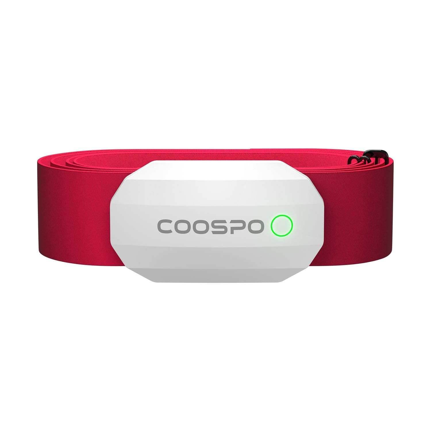 COOSPO H808S Capteur de Fréquence Cardiaque Bluetooth5.0 Ant+, Cardio Fréquencemètres ECG/EKG, Étanche IP67, Compatible avec Wahoo, Strava, adidas, Coosporide, Polar Beat, Kinomap