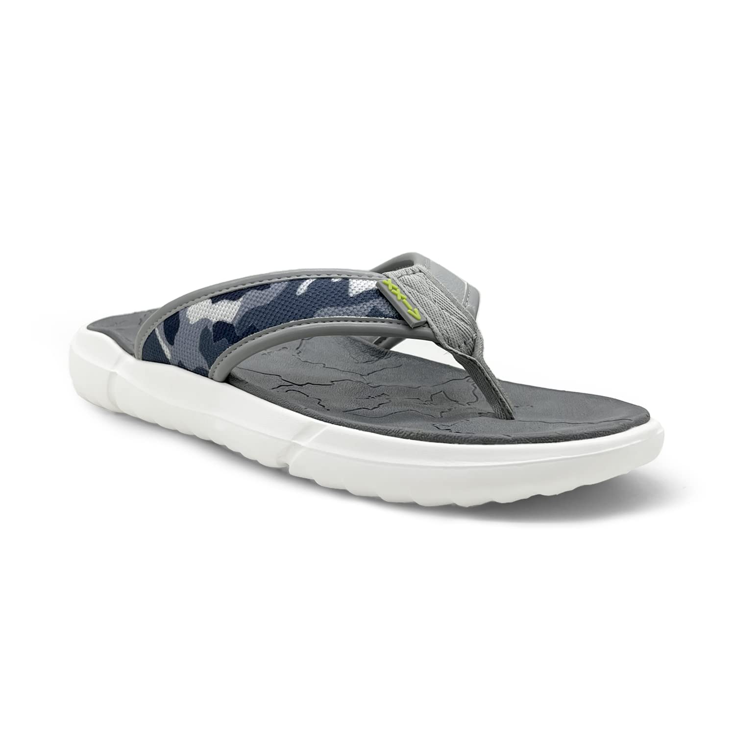 KazarMax Men Grey Camo Lightweight | Skid Resistent | Super comfortable Sporty Thong Flip-Flops Slippers -11 UK (B0BNL9CXL8) Amazon Price History, Amazon Price Tracker