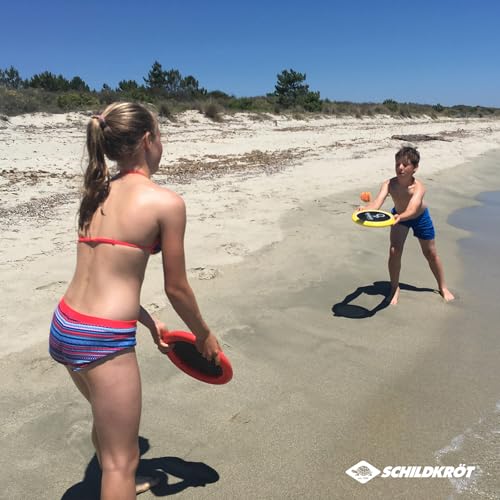 Schildkröt Funsports Softdisc Ogo Sport Set, Standardgrösse, rot, gelb, durchmesser 29 cm, 970117