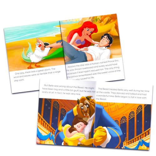 Image of Disney Story Books Collection Set for Toddlers, Kids 3-5 - Bundle of 20 Disney and Pixar Books for Boys, Girls Featuring Cars, Toy Story, Princess, More | Bulk Disney Board Books for Kids