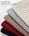 DOFOWORK Scarf for Women - Cozy Fashion Scarves for Women winter warm, Premium Knit winter Scarf Cold Weather Accessory 70.8