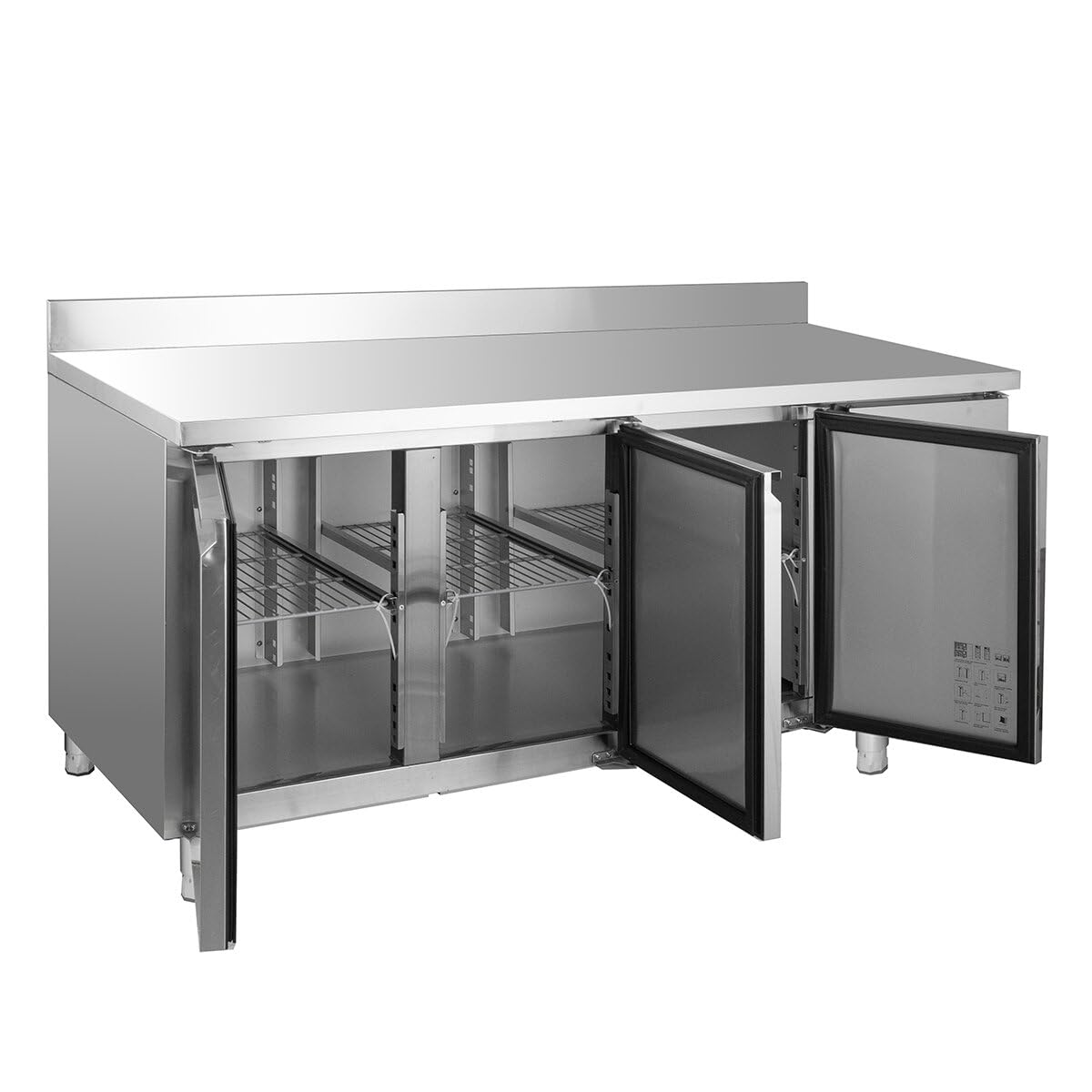 GastroHero Table de congélation ECO 3/0 avec dosseret - GN 1/1 | CHR Fournitures de la restauration