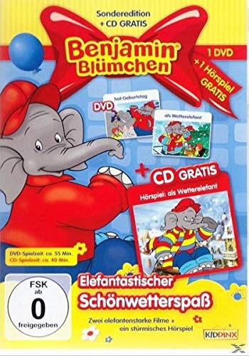 Benjamin Hat Geburtstag Als Wetterelefant Horspiel Cd 2 Dvds Amazon De Blumchen Dvd Blu Ray 