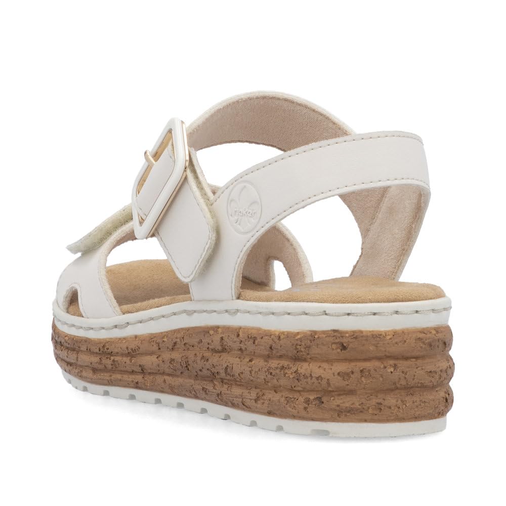 Rieker Sandalette Sandales compensées Femme