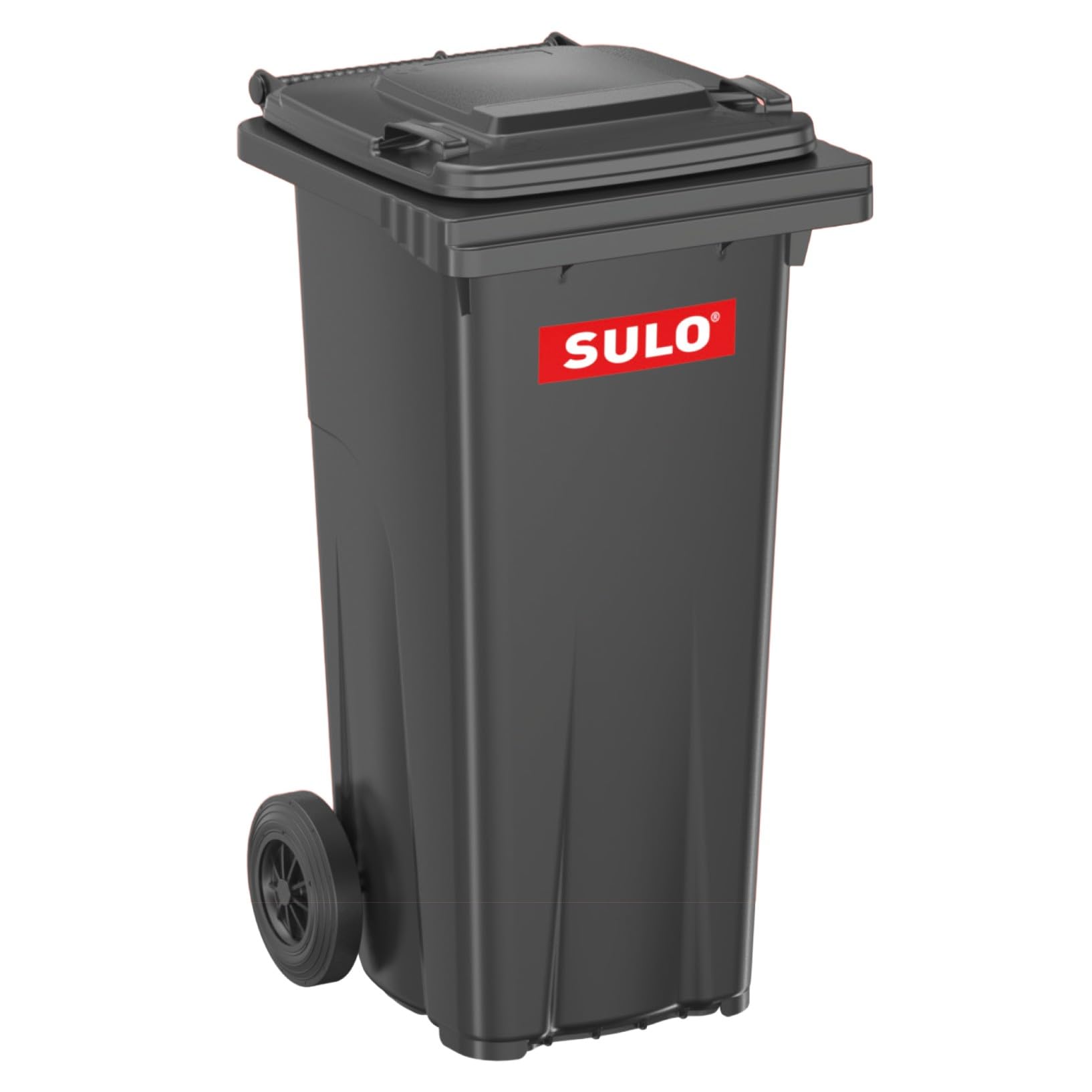 Sulo 120 Liter Müllbehälter – Grau, HD-PE, Made in Germany